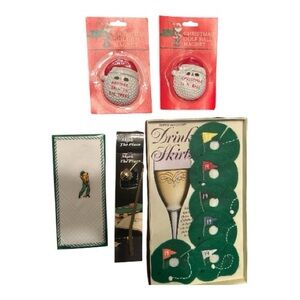 NWOT Christmas Golf Gift Set